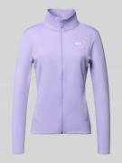 Under Armour Trainingsjacke mit Logo in Flieder, Größe L