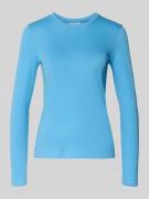 Marc O'Polo Denim Slim Fit Langarmshirt aus reiner Baumwolle in Hellbl...