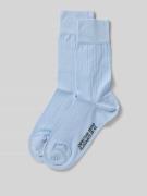 Christian Berg Men Socken mit Label-Print im 2er-Pack in Hellblau, Grö...