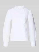 Pepe Jeans Regular Fit Langarmbluse mit Rüschen Modell 'MATILDA' in We...