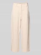 Marc Cain Relaxed Fit Hose mit Eingrifftaschen in Sand, Größe 34