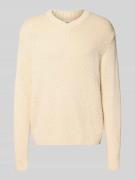 SELECTED HOMME Regular Fit Strickpullover aus reiner Bio-Baumwolle Mod...