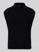 OPUS Pullunder mit Stehkragen Modell 'Pexto' in Black, Größe 36