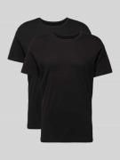 BOSS T-Shirt mit Rundhalsausschnitt im 2er-Pack Modell 'ComfortS' in B...