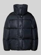 Gant Relaxed Fit Daunenjacke mit Stehkragen in BLACK, Größe L