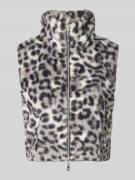 monari Weste aus Kunstfell mit Zweiwege-Reißverschluss in Black, Größe...