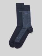 BOSS Socken aus Baumwoll-Mix im 2er-Pack Modell '2P RS MINI CUBE CC' i...