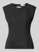 Neo Noir Blusentop in Bouclé-Optik Modell 'Rafli' in Black, Größe 34