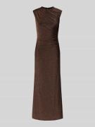 Forever New Abendkleid im Metallic-Look Modell 'Kristy' in Schoko, Grö...