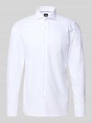BOSS Slim Fit Businesshemd aus reiner Baumwolle Modell 'HANK' in Weiss...