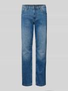 Christian Berg Men Relaxed Fit Jeans im Used-Look in Blau, Größe 31/32