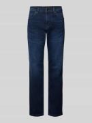 Christian Berg Men Relaxed Fit Jeans im Used-Look in Marine, Größe 31/...