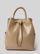 CK Calvin Klein Rucksack mit Tragehenkel in Beige, Größe 1