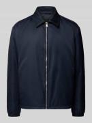 BOSS Regular Fit Blouson mit Logo-Muster Modell 'H-CRESTELL' in Marine...