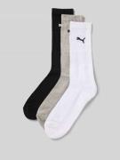 PUMA Sportsocken im 3er-Pack in Weiss, Größe 35/38