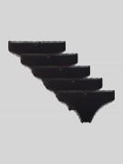 DORINA String mit Schleifen-Detail im 5er-Pack in Black, Größe L