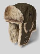 Barts Mütze mit Ohrenklappen Modell 'KAMIKAZE' in Oliv, Größe 1