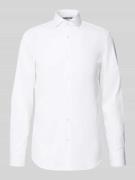 BOSS Slim Fit Business-Hemd mit Stretch-Anteil Modell 'Hank Hai' in We...