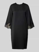 JOOP! Knielanges Kleid mit Rundhalsausschnitt Modell 'Dancia' in Black...