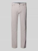 Christian Berg Men Regular Fit Stoffhose mit 5-Pocket-Design in Hellbr...