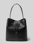 BOSS Henkeltasche mit Label-Applikation Modell 'SANDY BUCKET' in Black...
