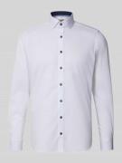 OLYMP Level Five Slim Fit Businesshemd in Premiumqualität in Weiss, Gr...