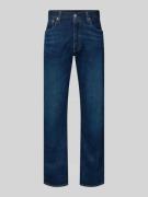 Levi's® Straight Leg Jeans Modell '501®' in Dunkelblau, Größe 33/30