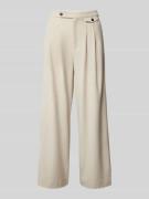 Gestuz High Waist Hose mit Viskose-Anteil Modell 'edina' in Beige, Grö...