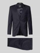 BOSS Regular Fit Anzug aus reiner Schurwolle Modell 'JECKSON' in Marin...