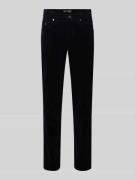 bugatti Modern Fit Stoffhose mit 5-Pocket-Design in Marine, Größe 31/3...