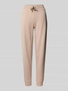 BOSS Regular Fit Sweatpants aus Lyocell-Mix Modell 'CP STRIPE PANTS' i...