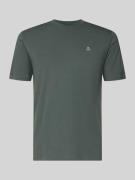 Marc O'Polo T-Shirt mit Label-Print in Oliv, Größe XL