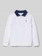 Polo Ralph Lauren Kids Sweatshirt mit Reißverschluss und Label-Stitchi...