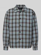 Pegador Regular Fit Freizeithemd mit Label-Stitching in Dunkelbraun, G...