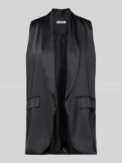 ZABAIONE Weste mit Schalkragen Modell 'So44firiaa' in Black, Größe L