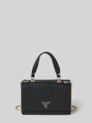 Guess Handtasche in Flecht-Optik Modell 'PHAEDRA' in Black, Größe 1