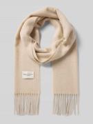Marc O'Polo Wollschal aus reinem Wollschal in Offwhite, Größe 1