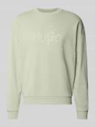 Hugo Blue Regular Fit Sweatshirt aus reiner Baumwolle Modell 'NIEROFIX...