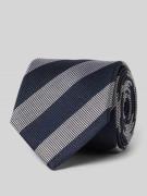 Willen Krawatte aus Seide im Allover-Look (8 cm) in Blau, Größe 1