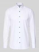 OLYMP Level Five Slim Fit Businesshemd aus Baumwoll-Mix in Weiss, Größ...