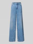 Liu Jo White Wide Leg Jeans mit 5-Pocket-Design in Blau, Größe 30