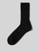 Falke Strümpfe aus Schurwollmischung Modell 'Teppich im Schuh' in Blac...