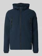 PME Legend Regular Fit Sweatjacke mit Reißverschlusstaschen in Marine,...