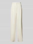 Patrizia Pepe Regular Fit Stoffhose aus Viskose-Leinen-Mix Modell 'PAN...