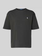 Polo Ralph Lauren Relaxed Fit T-Shirt mit Label-Stitching in Anthrazit...