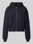 Under Armour Sweatjacke mit Label-Stitching in Black, Größe L