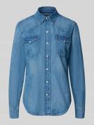 Polo Ralph Lauren Regular Fit Jeanshemd mit Brusttaschen in Jeansblau,...