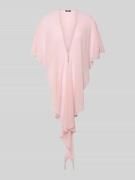 Vera Mont Stola aus Chiffon mit Knopfverschluss in Rose, Größe M
