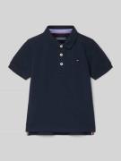 Tommy Hilfiger Kids Poloshirt aus Organic Cotton in Marine, Größe 116