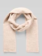 Barts Schal mit gerippten Abschlüssen Modell 'Witzia' in Offwhite, Grö...